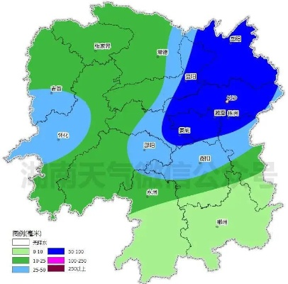 湖南天气预报，一日看遍四季景，潇湘风云变幻多